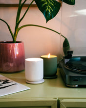 Load image into Gallery viewer, RETRO SAGE Ceramic & Candle Set